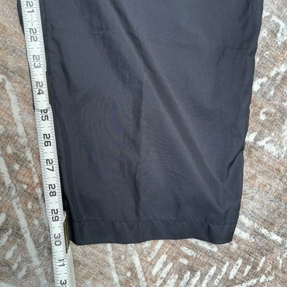 Vintage Starter Track Pants Mens XL Black tango Red Stripes Windbreaker Retro